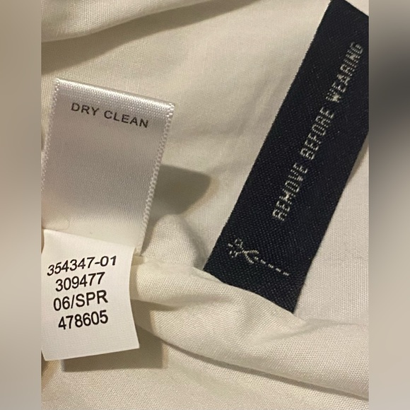 Women’s Banana Republic Blue Pin Stripe White Blazer Jacket 2P - Picture 7 of 12